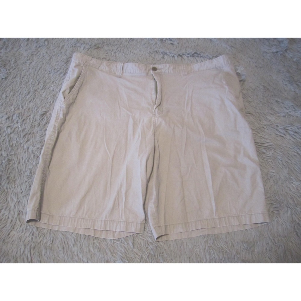 Magellan Outdoors Shorts Mens 42 gray Chino Stretch Cotton Spandex Casual